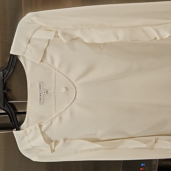 💕TRINA TURK💕 Owl Top ~ White Medium M NWT - Picture 7 of 12